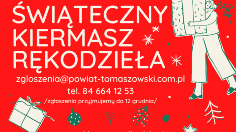 Zgłoś udział w kiermaszu świątecznym