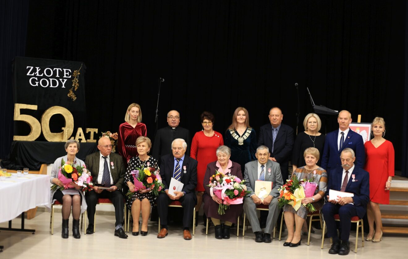 20 listopada 2022 roku w Gminnym Ośrodku Kultury w Bełżcu odbył jubileusz 50-lecia pożycia małżeńskiego.