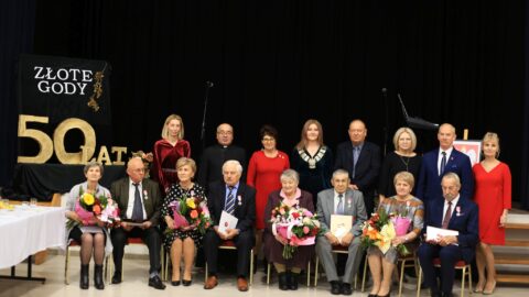 20 listopada 2022 roku w Gminnym Ośrodku Kultury w Bełżcu odbył jubileusz 50-lecia pożycia małżeńskiego.