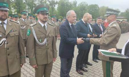 Starosta Tomaszowski z nagrodą za zasługi dla NOSG w Chełmie