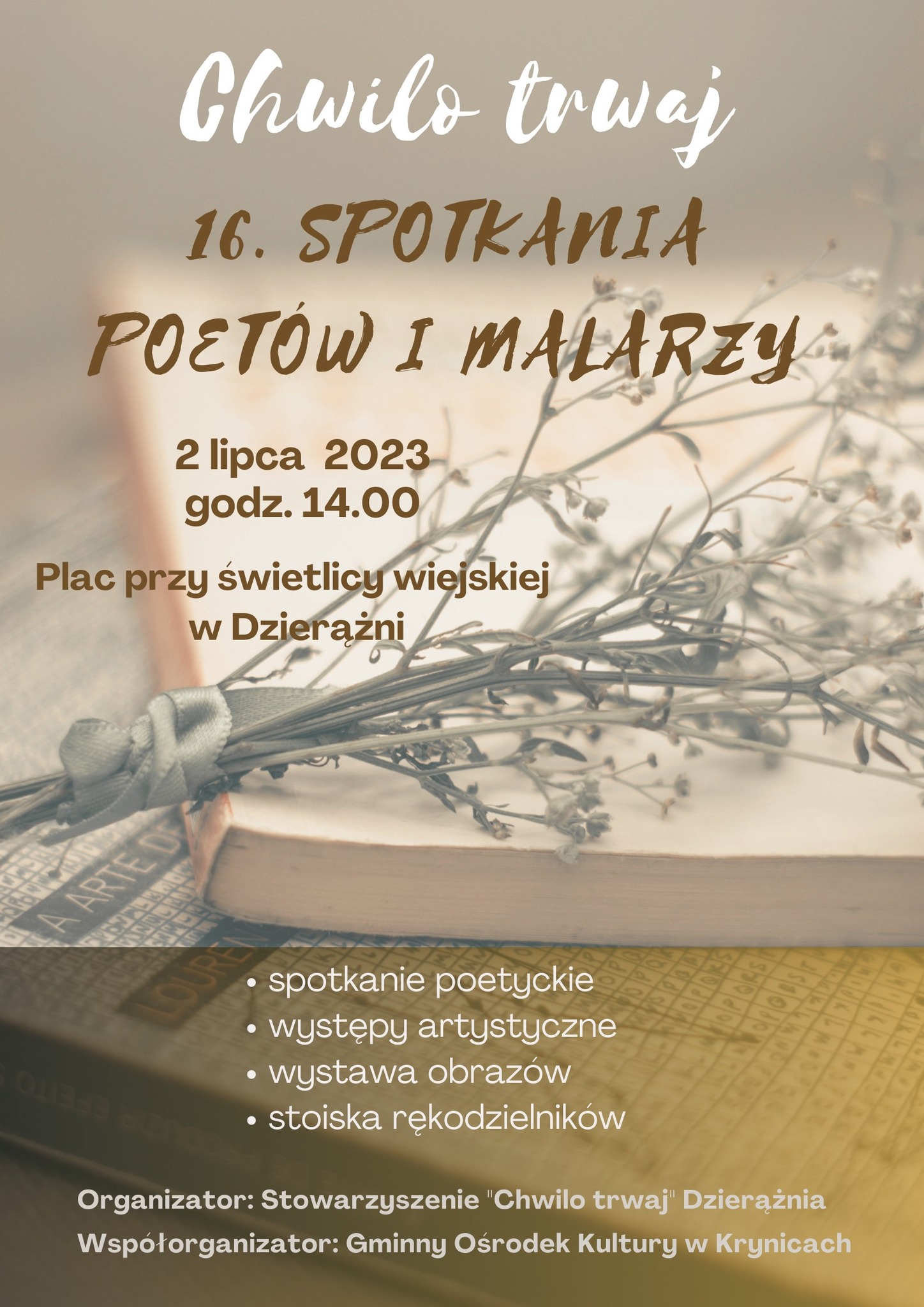 Spotkania Poetów i Malarzy w Dzierążni