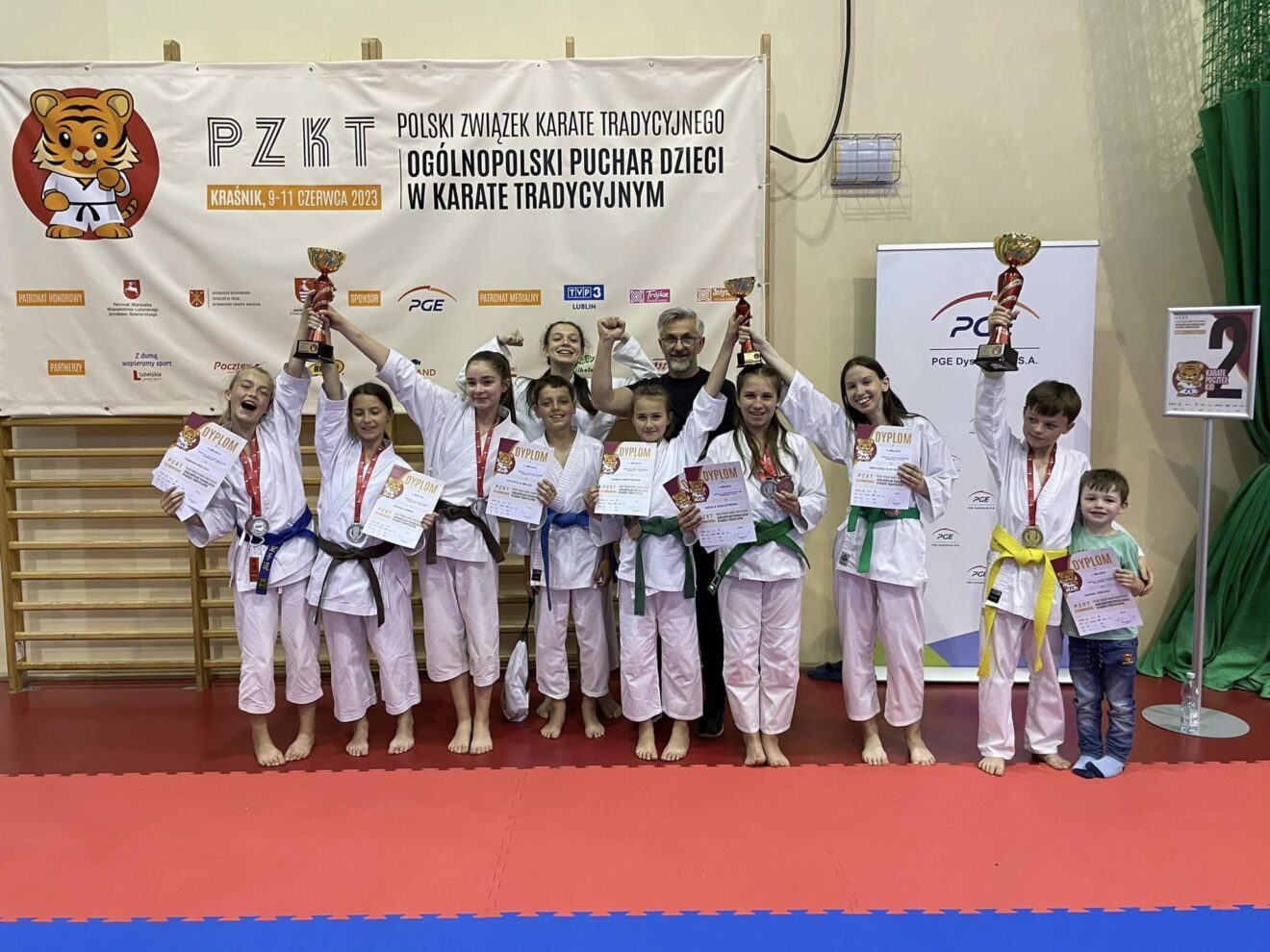 Ogólnopolskim Pucharze Dzieci w Karate Tradycyjnym