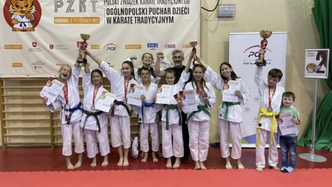 Ogólnopolskim Pucharze Dzieci w Karate Tradycyjnym
