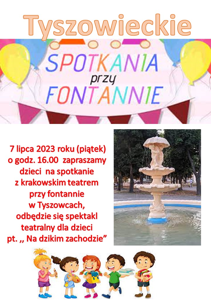 Spotkania przy fontannie w Tyszowcach