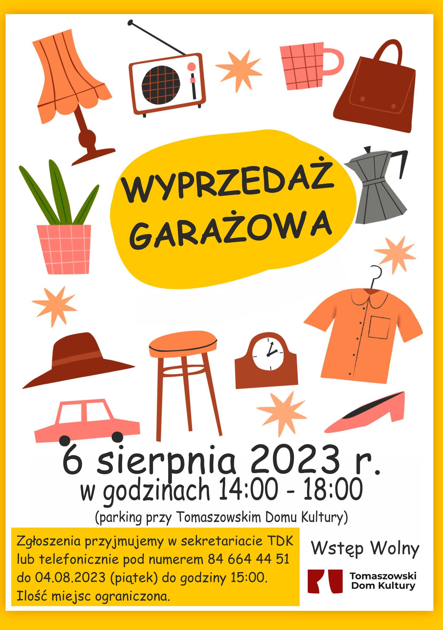 Wyprzedaż garażowa w Tomaszowie Lubelskim