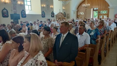 Uroczystości odpustowe w Nabrożu