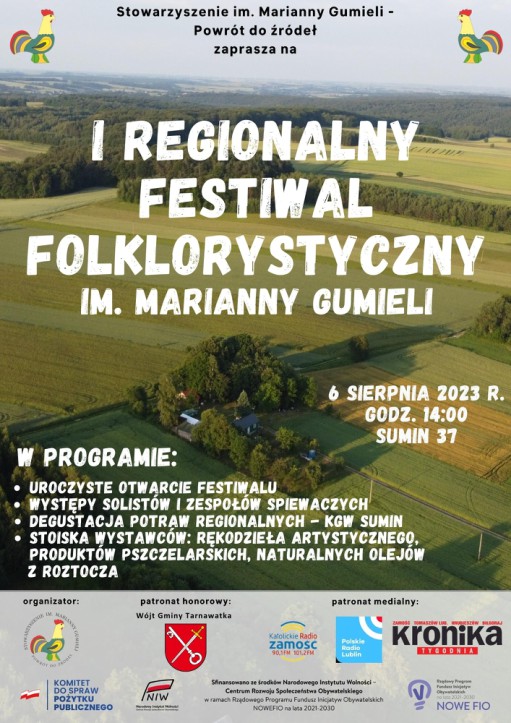 I Regionalny Festiwal Folklorystyczny w Suminie