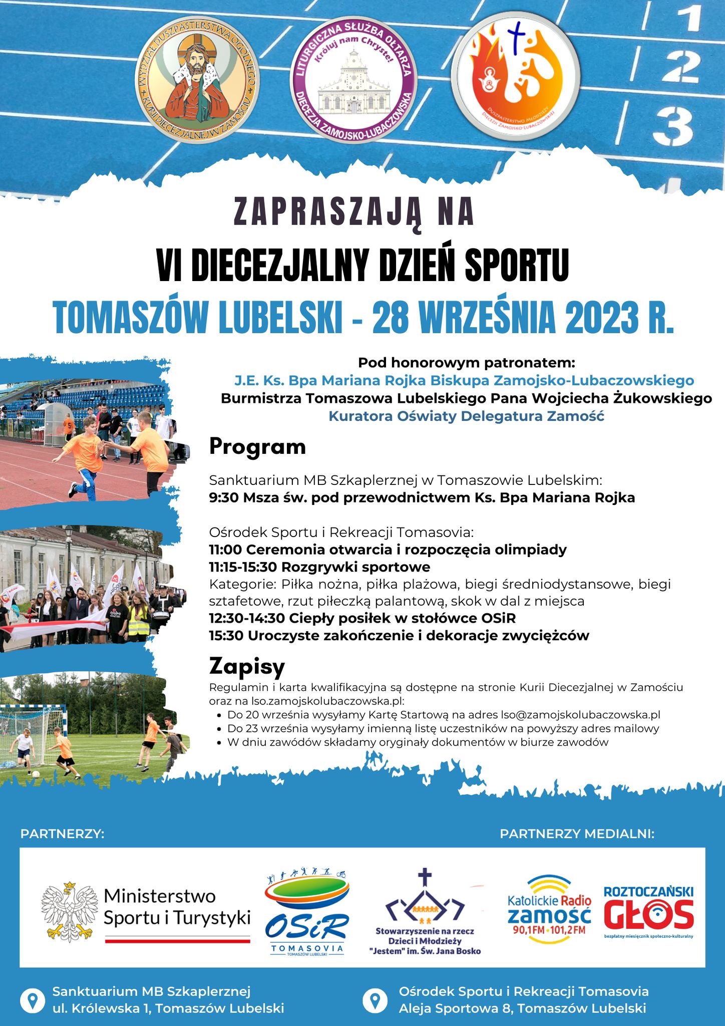 Diecezjalny Dzień Sportu w Tomaszowie Lubelskim
