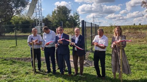 Otwarcie stacji meteorologicznej w Zatylu