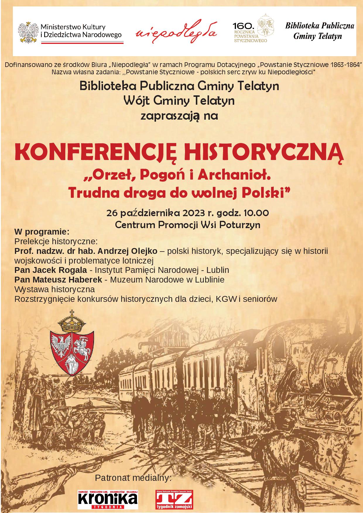 Konferencja historyczna w Poturzynie