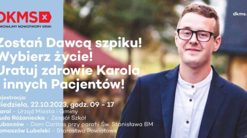 Zarejestruj się w bazie szpiku