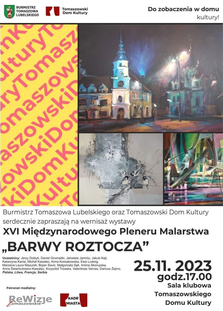 Wernisaż Barwy Roztocza