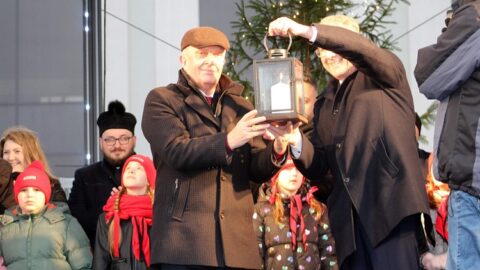 Spotkanie opłatkowe na tomaszowskim Rynku