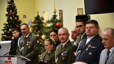 Opłatek w garnizonie
