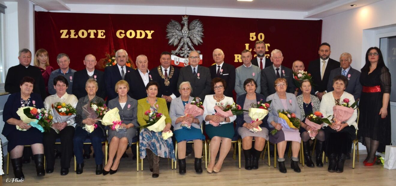 Jubileusz 50-lecia pożycia małżeńskiego par z terenu gminy Lubycza Królewska