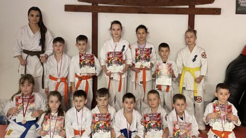 Klubowy Turniej Mikołajkowy Kyokushin Karate o Puchar Starosty Powiatu Tomaszowskiego