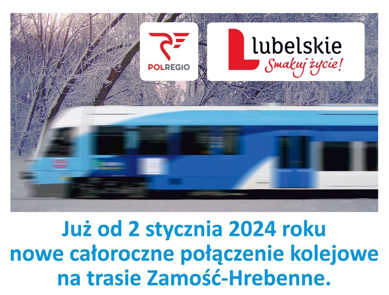 Nowe połączenia kolejowe na trasie Zamość-Hrebenne
