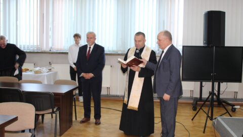 Spotkanie opłatkowe w starostwie