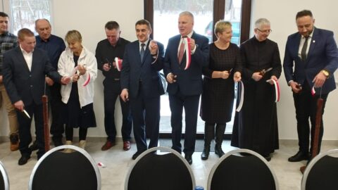 Otwarcie świetlicy i Izby Pamięci w Zaborecznie