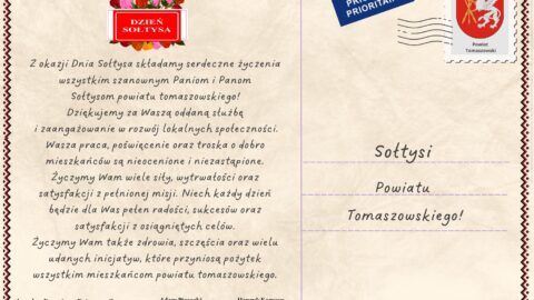 Życzenia z okazji Dnia Sołtysa