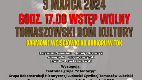 Widowisko teatralne w Tomaszowie Lubelskim