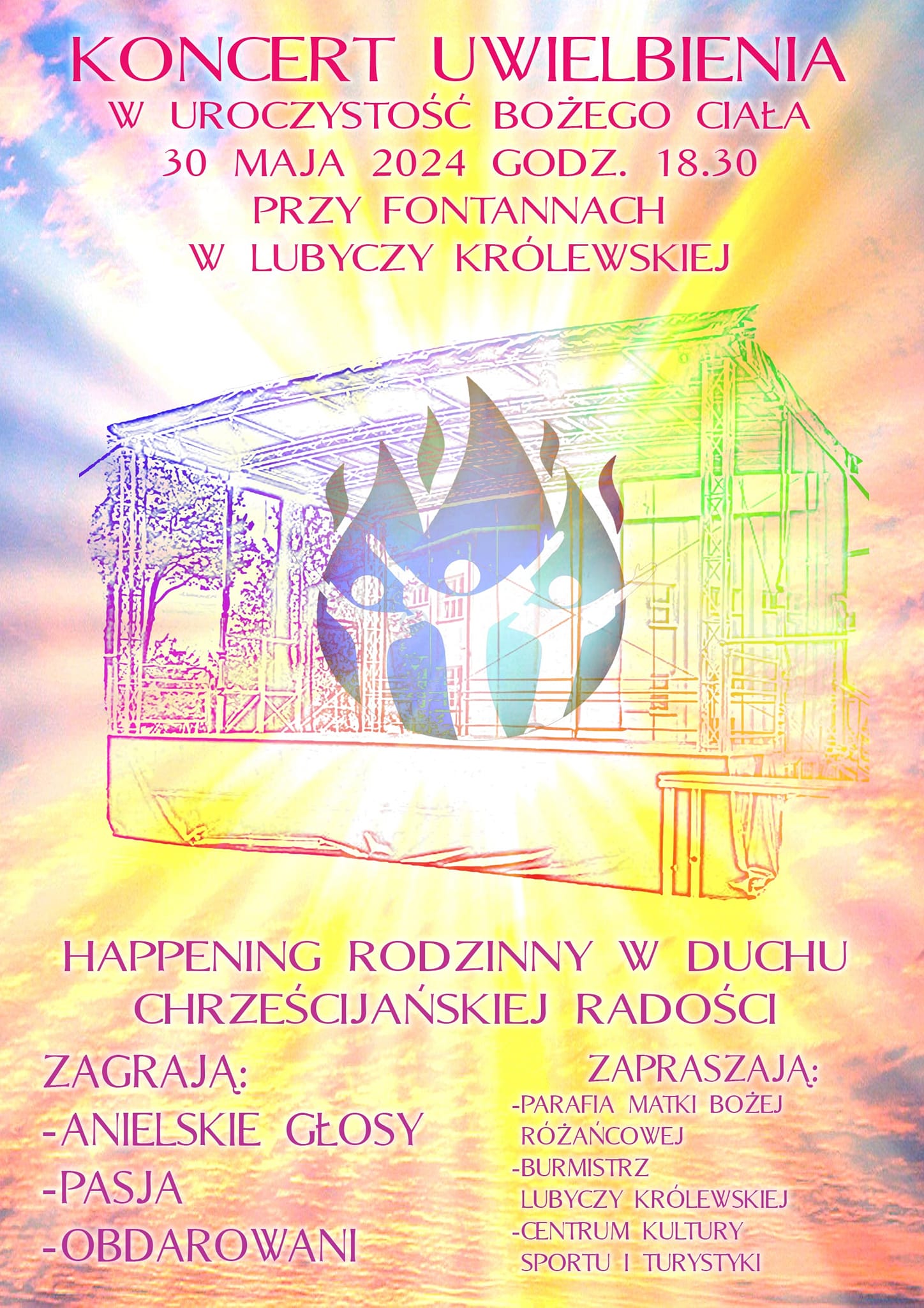 Koncert uwielbienia w Lubyczy Królewskiej