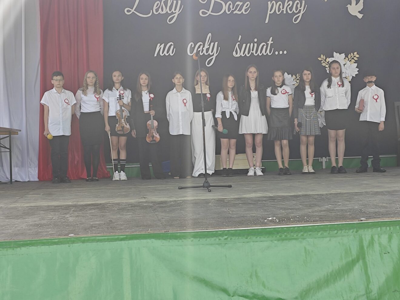 Uroczystości patriotyczne w Róży