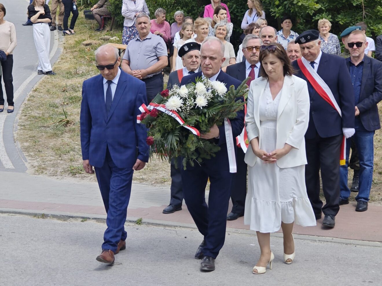 Uroczystości patriotyczne w Róży