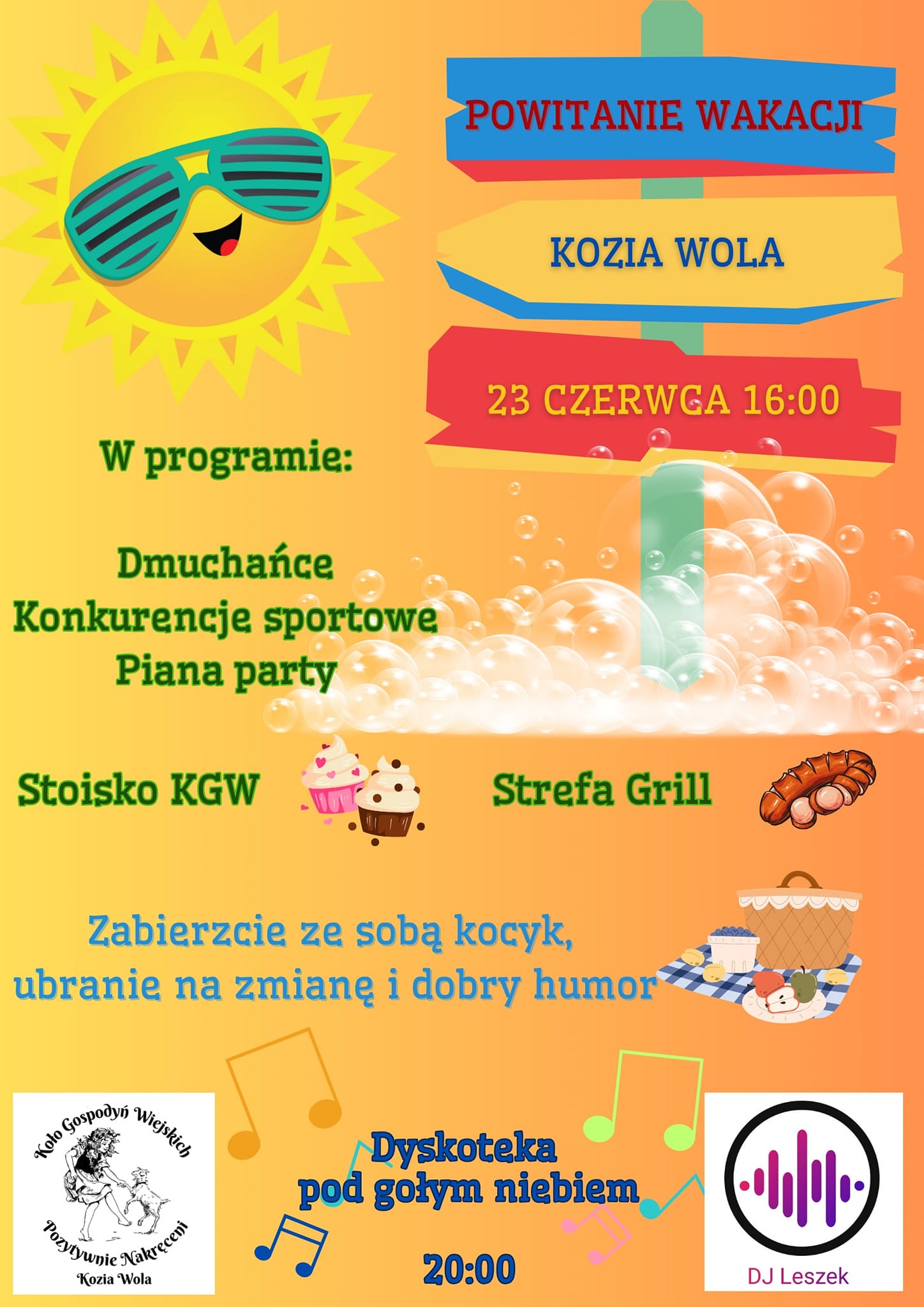 Powitanie wakacji w Koziej Woli