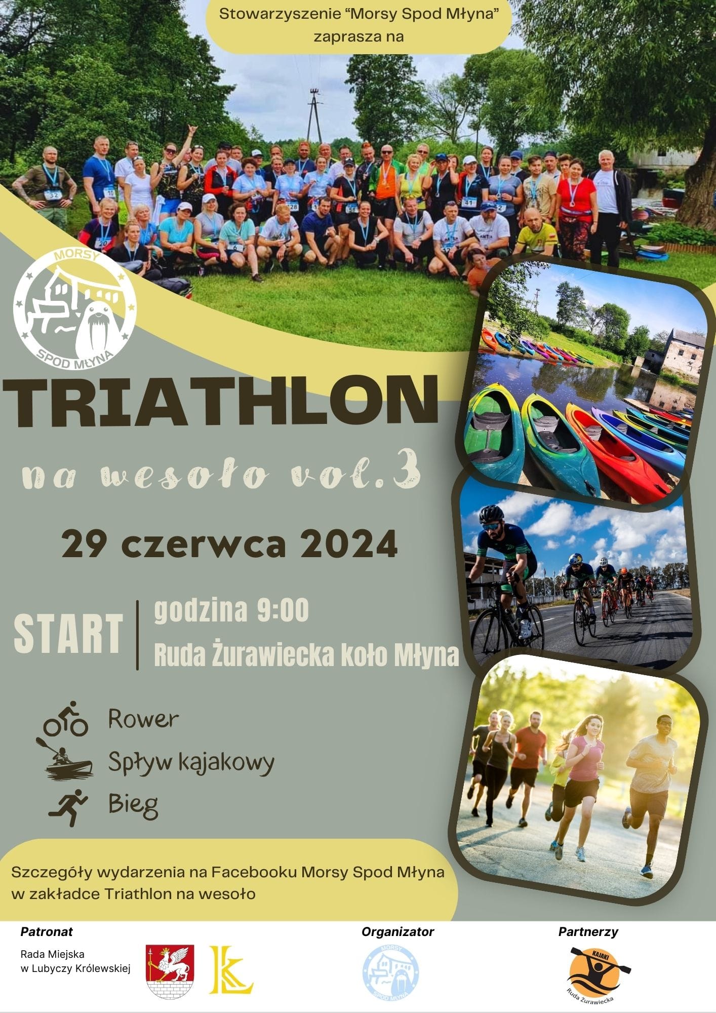 Triathlon w Rudzie Żurawieckiej