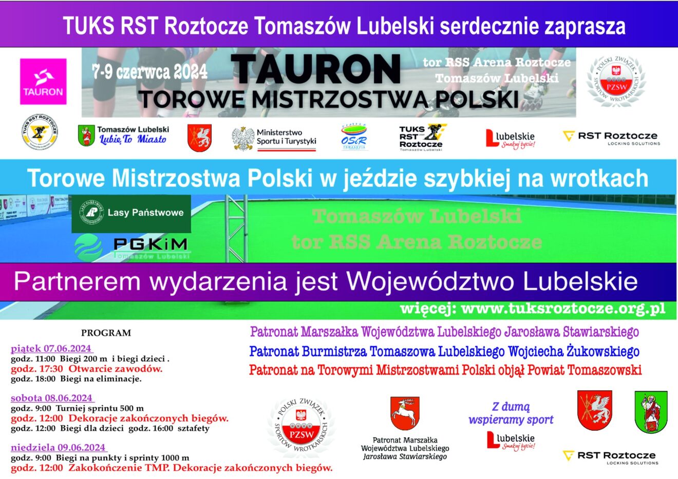 Torowe Mistrzostwa Polski w jeździe szybkiej na wrotkach