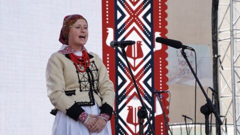 Aleksandra Wołoszyn-Banaś z I nagrodą w Kazimierzu Dolnym