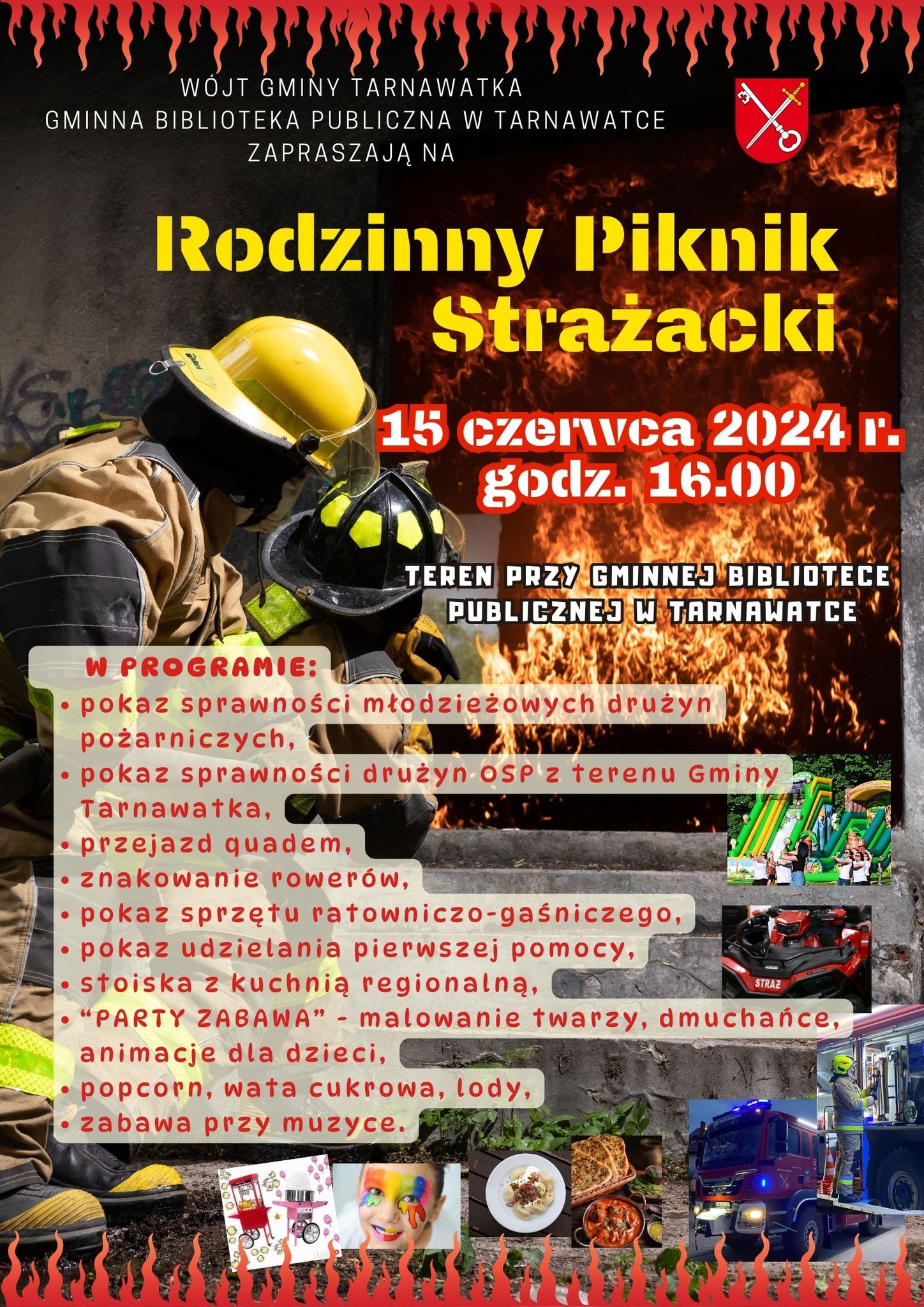 Rodzinny Piknik Strażacki w Tarnawatce