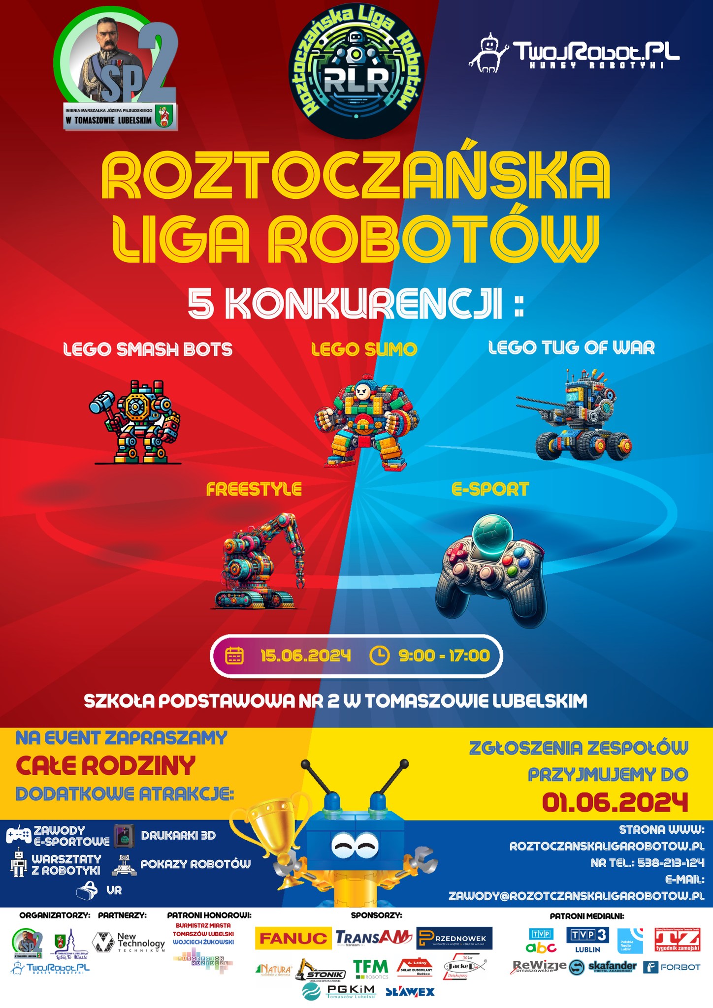 Roztoczańska Liga Robotów w Tomaszowie Lubelskim