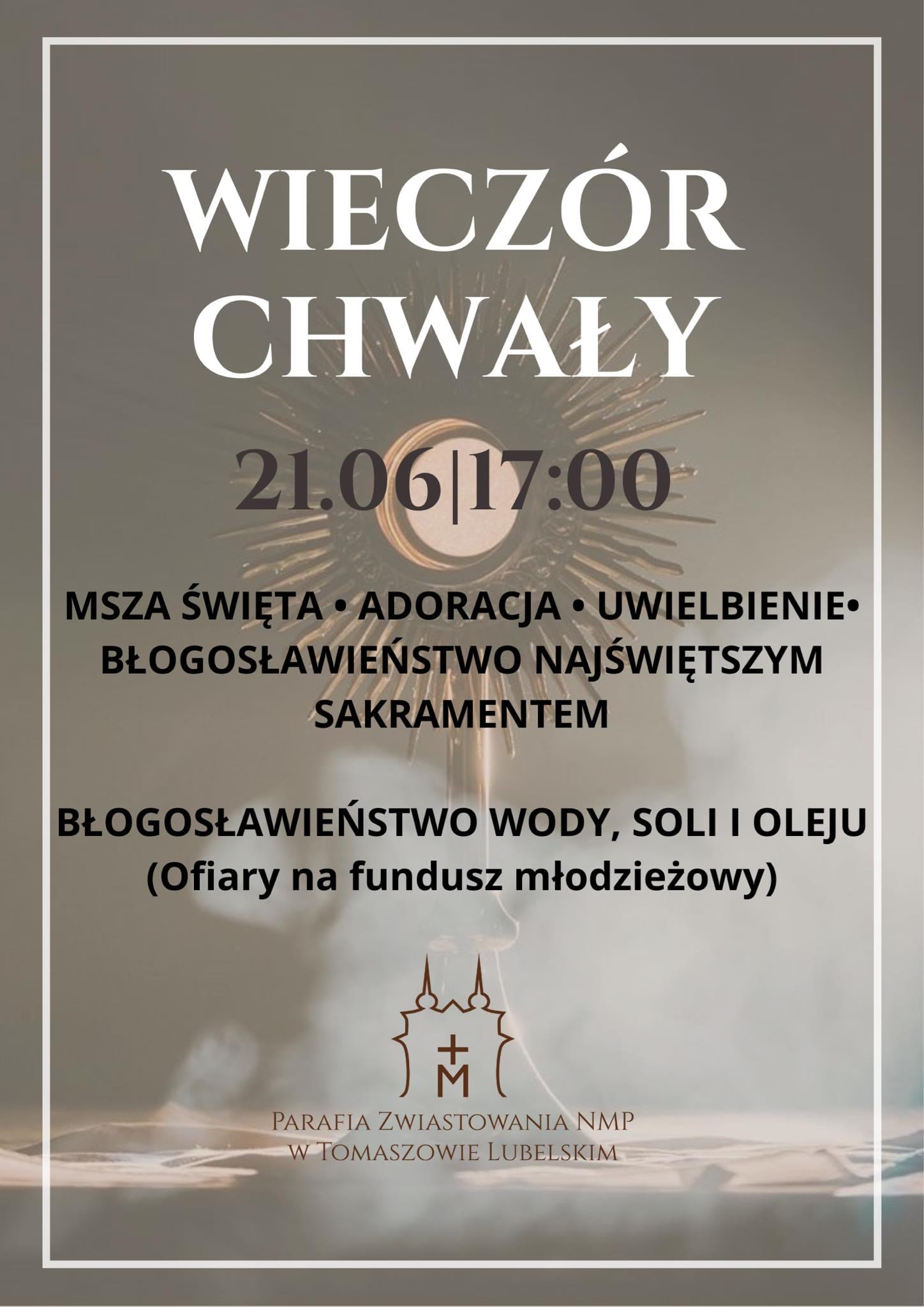 Wieczór chwały w Tomaszowie Lubelskim