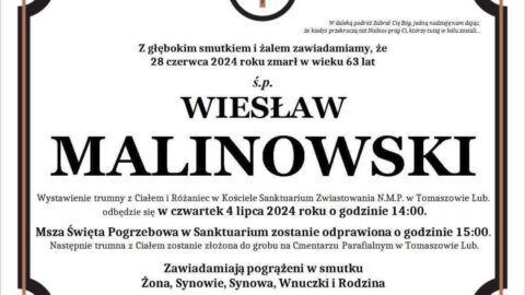klepsydra Wiesław Malinowski