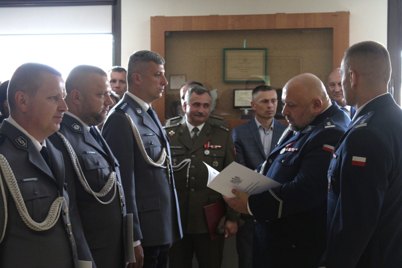 Awanse u policjantów w dniu ich święta