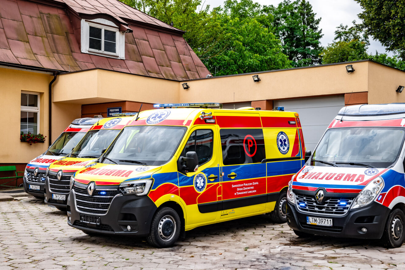 Nowy ambulans dla SP ZOZ w Tomaszowie Lubelskim