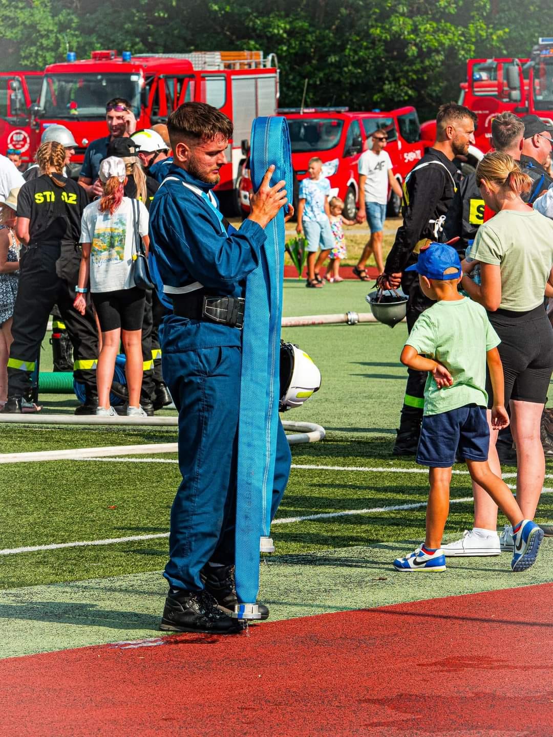 Powiatowe Zawody Sportowo-Pożarnicze OSP w Lubyczy Królewskiej