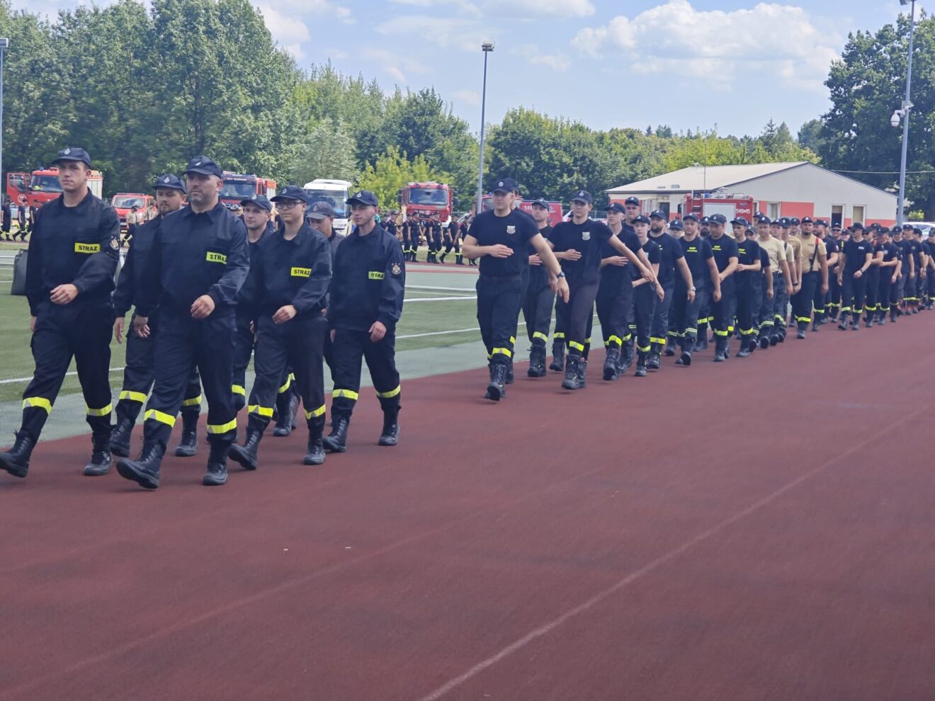 Powiatowe Zawody Sportowo-Pożarnicze OSP w Lubyczy Królewskiej