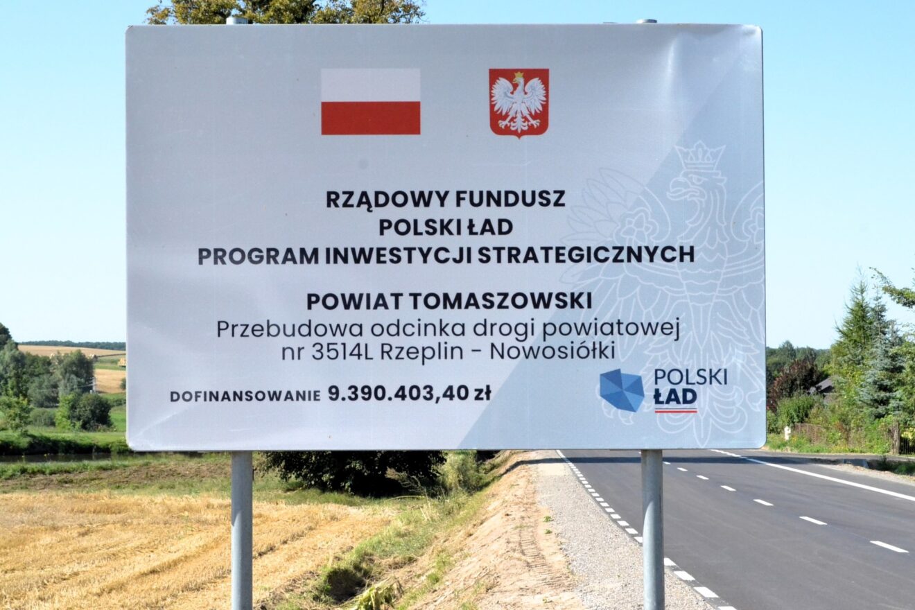 Przebudowali drogę z Rzeplina do Nowosiółek