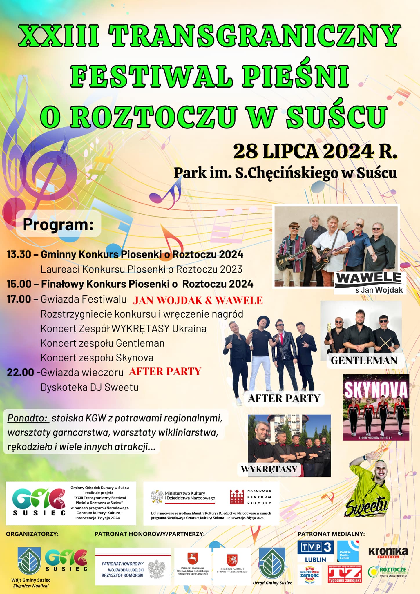 Transgraniczny Festiwal Pieśni o Roztoczu w Suścu