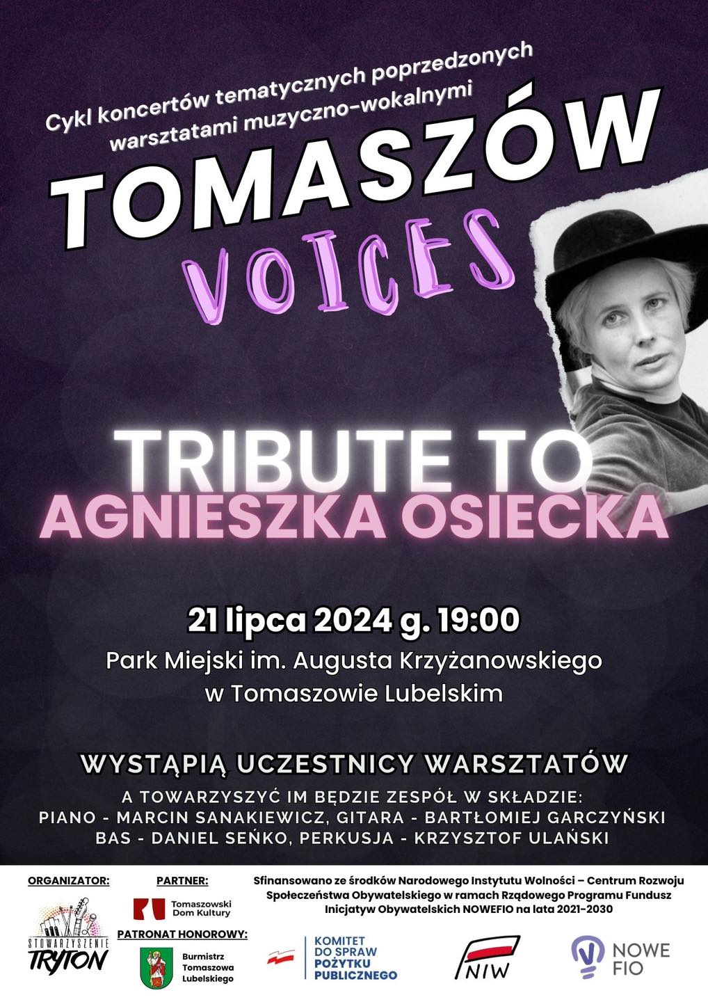 Koncert Tribute to Agnieszka Osiecka