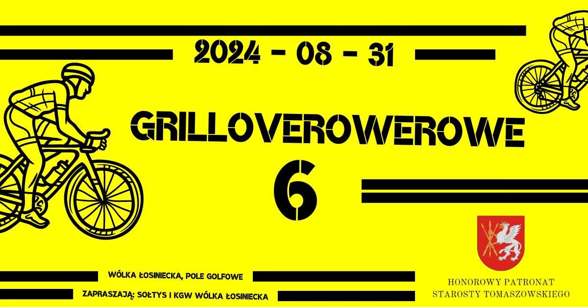 Rajd rowerowy "grilLOVErowerowe 6"