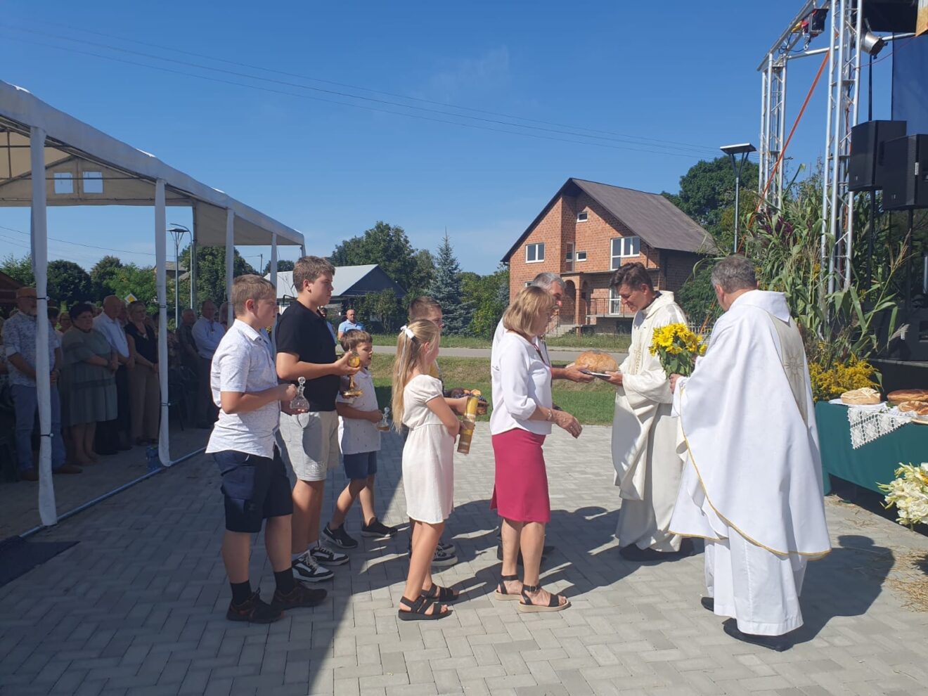 Dożynki gminno-parafialne w Łaszczówce Kolonii, Chodywańcach i Tarnawatce