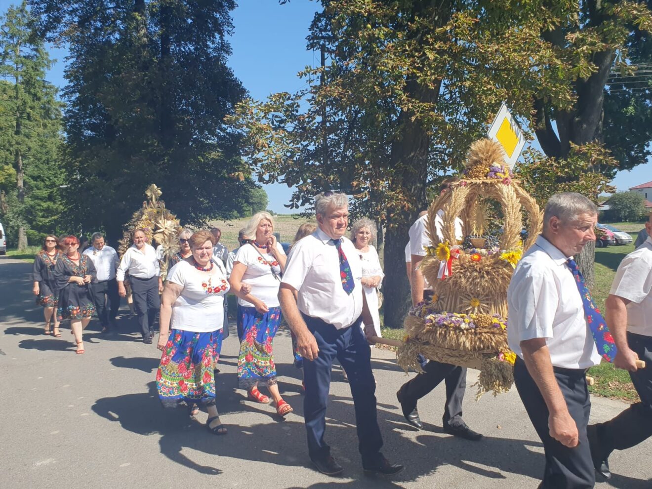 Dożynki gminno-parafialne w Łaszczówce Kolonii, Chodywańcach i Tarnawatce