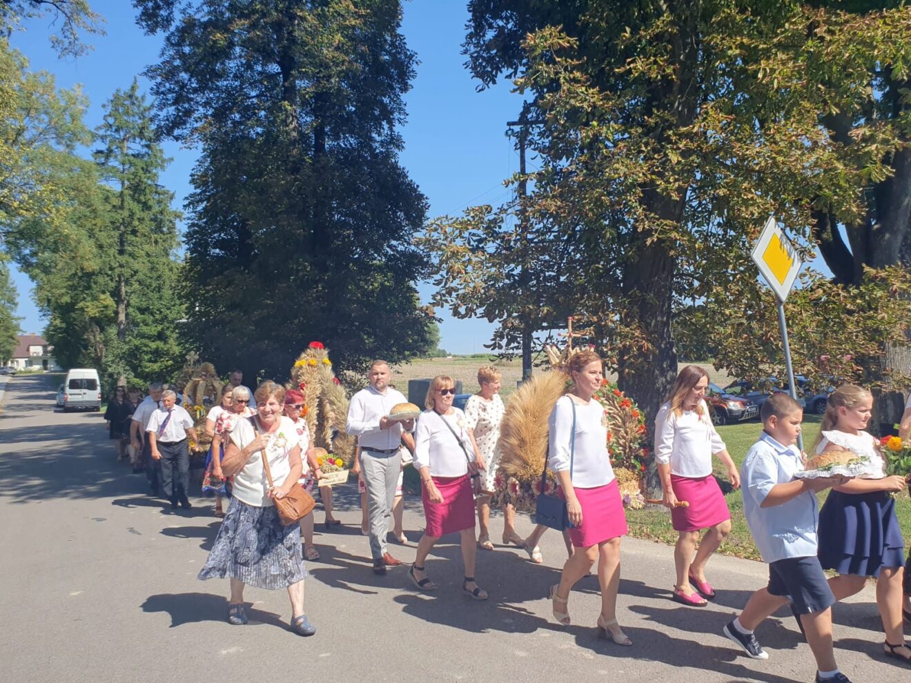 Dożynki gminno-parafialne w Łaszczówce Kolonii, Chodywańcach i Tarnawatce