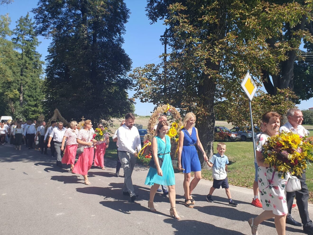 Dożynki gminno-parafialne w Łaszczówce Kolonii, Chodywańcach i Tarnawatce
