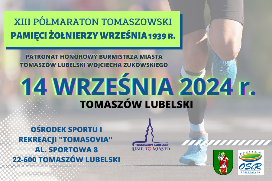 Półmaraton wrześniowy w Tomaszowie Lubelskim