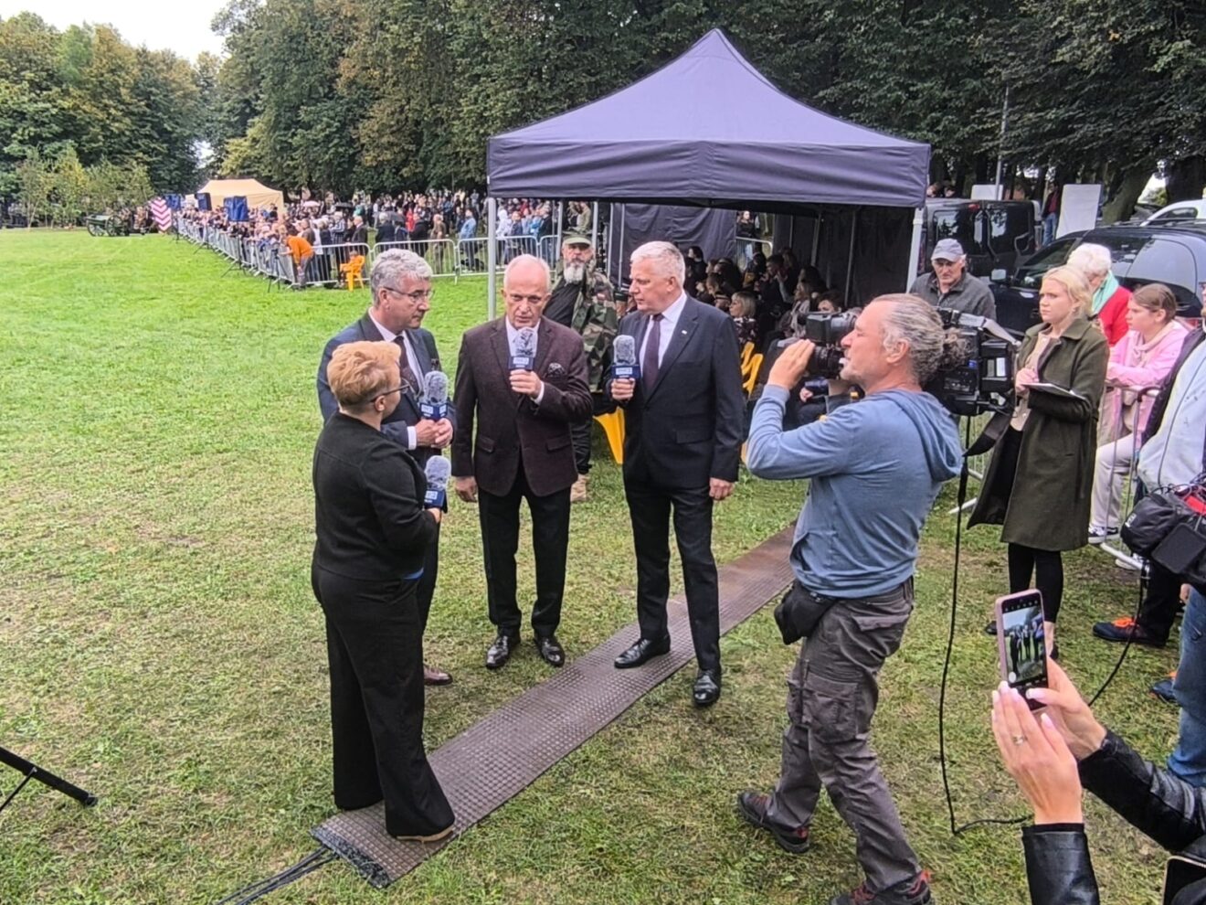 Uroczystości upamiętniające 85. rocznicę bitew pod Tomaszowem Lubelskim